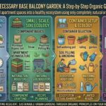 Step-by-step guide to creating a completely natural necessary base home garden on a small apartment balcony.