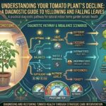 Why are the leaves on my natural indoor home garden tomato plants turning yellow and falling off?